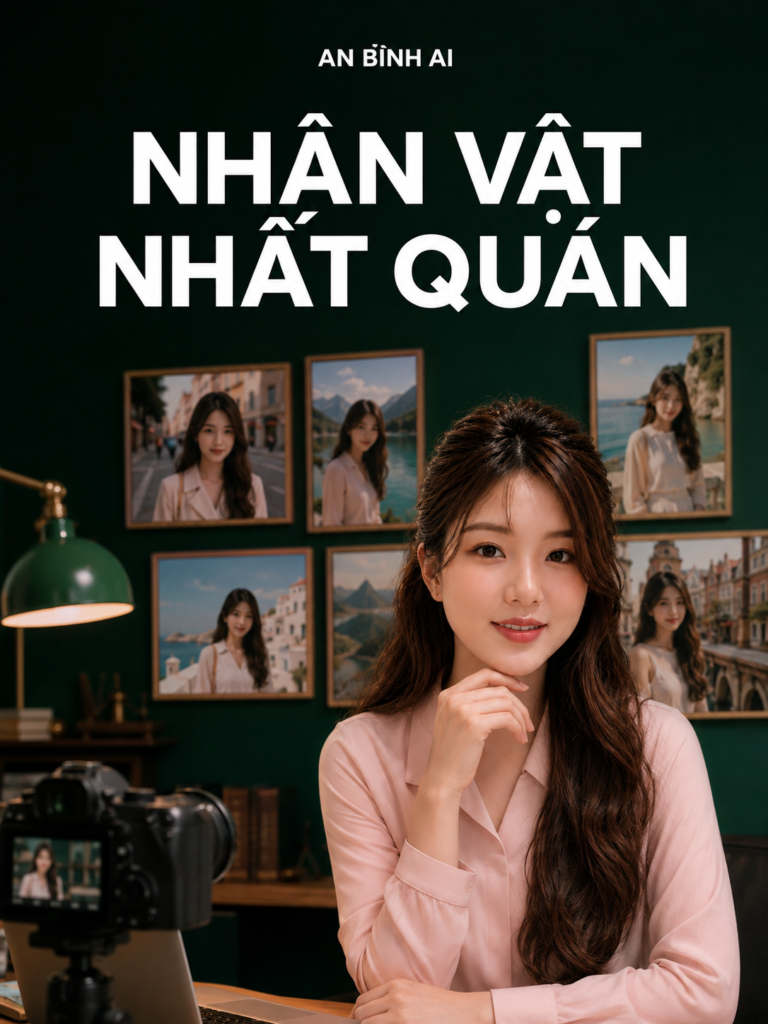 Nhân vật nhất quán trong nhiều bối cảnh — An Bình AI