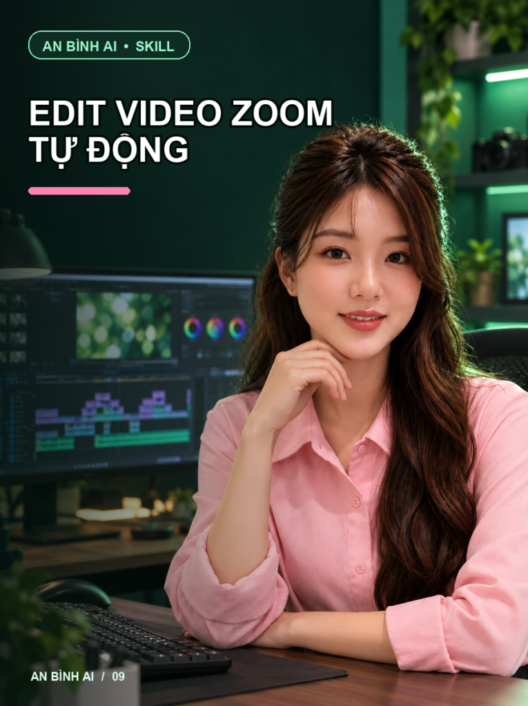 Edit video Zoom tự động — An Bình AI