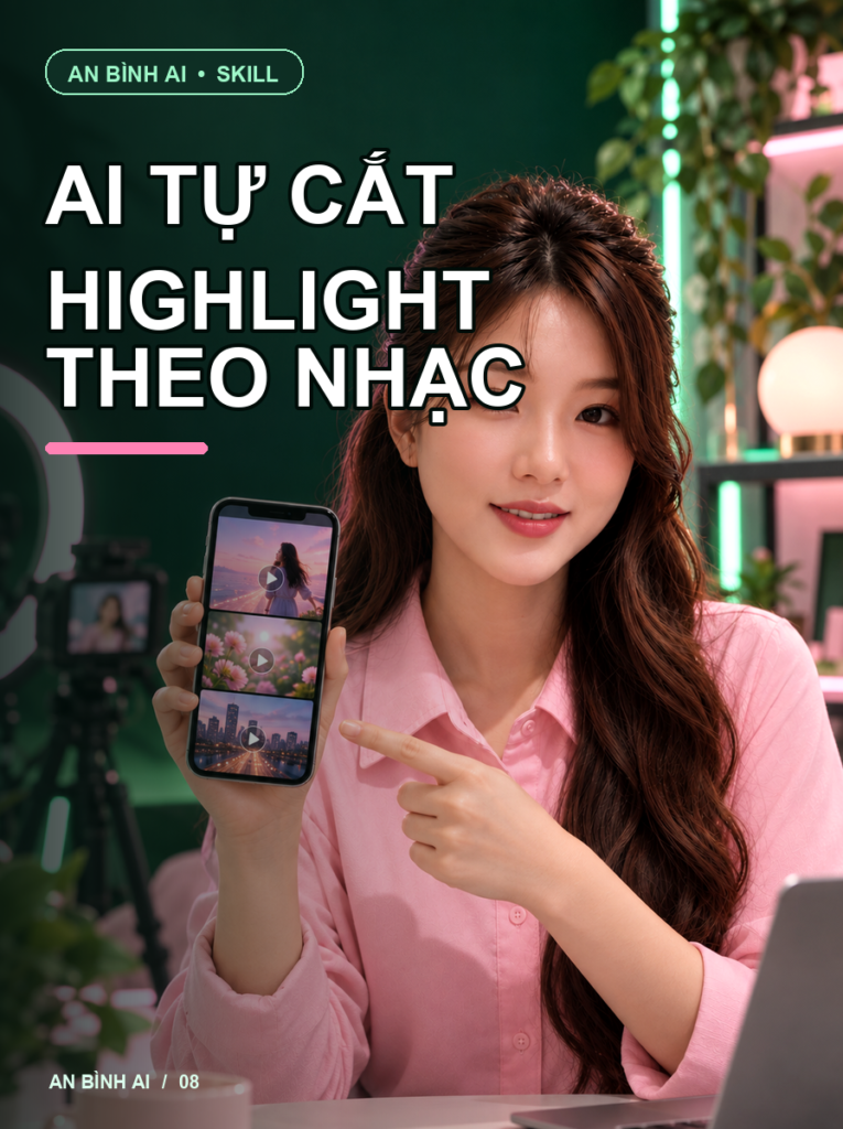 AI tự cắt highlight theo nhạc — An Bình AI