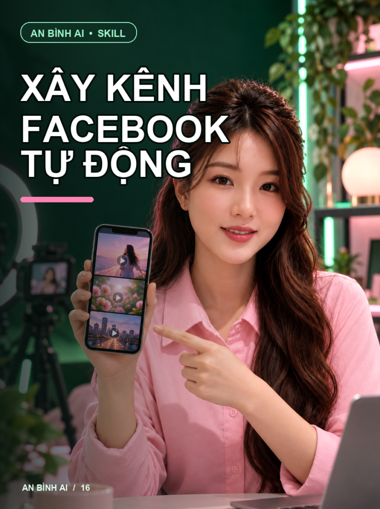 Xây kênh Facebook tự động — An Bình AI
