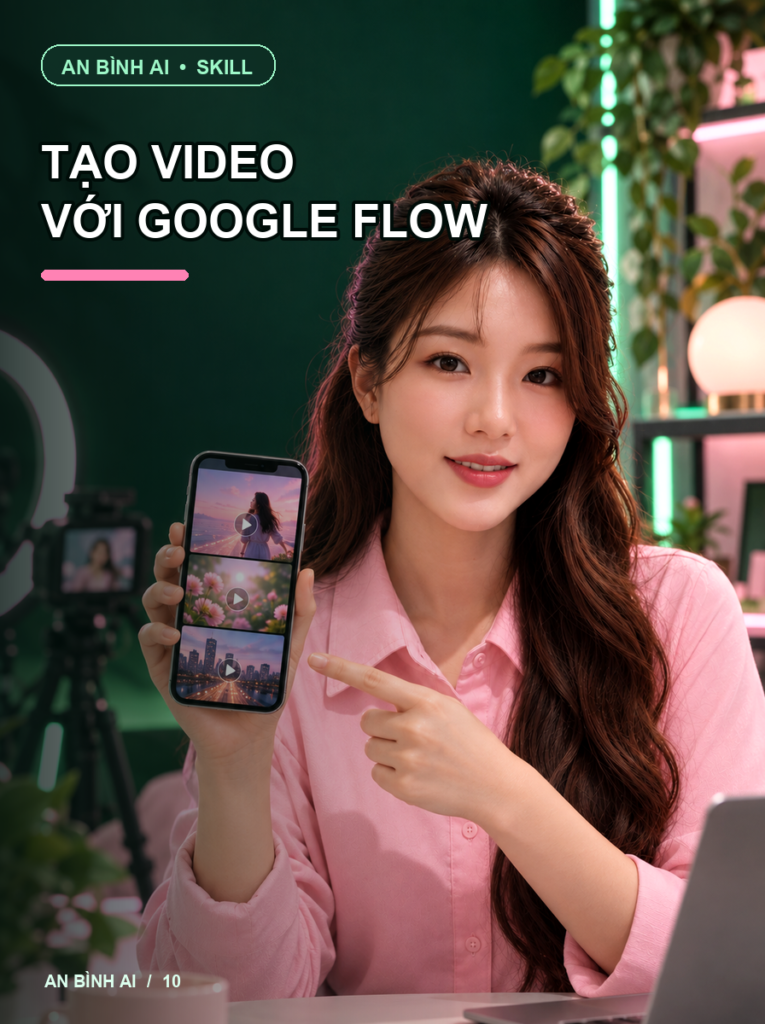 Tạo video tự động với Google Flow — An Bình AI