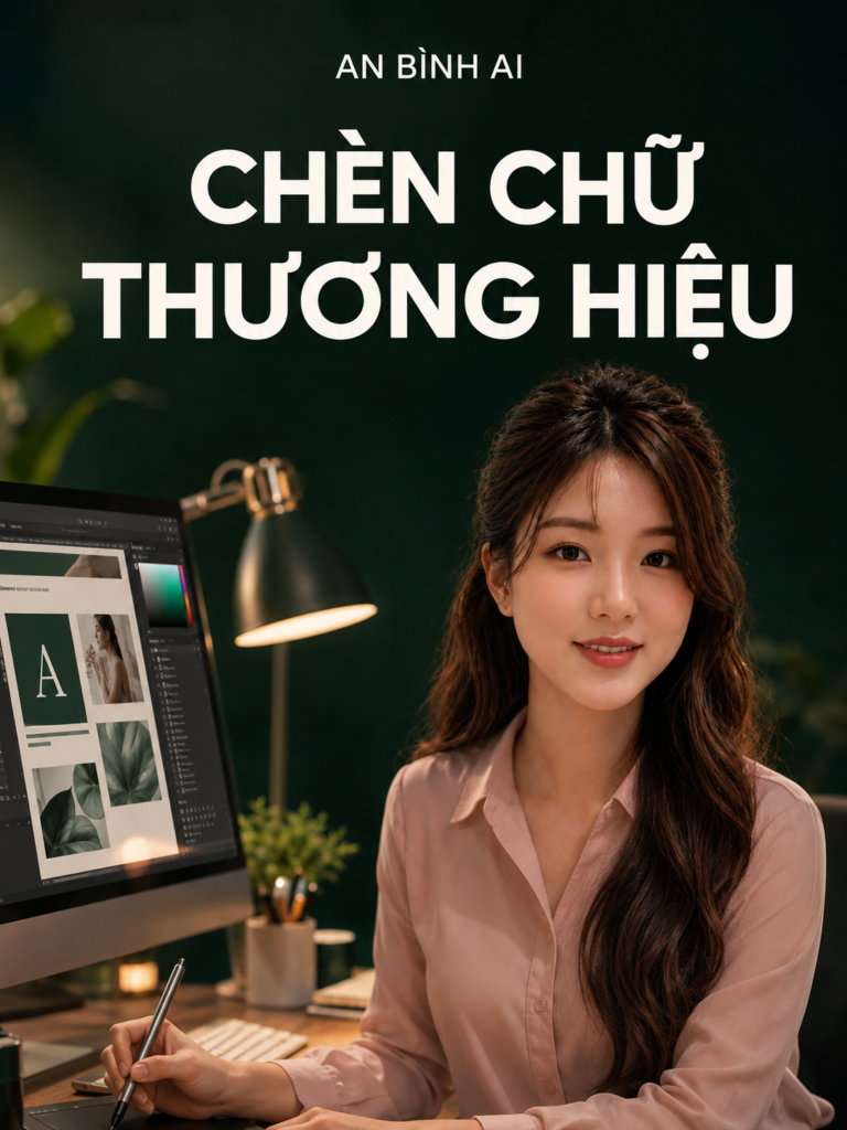 Chèn chữ & nhận diện thương hiệu lên ảnh — An Bình AI